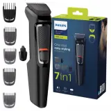 Trymer wielofunkcyjny Philips 7w1 z nasadkami i opakowaniem.