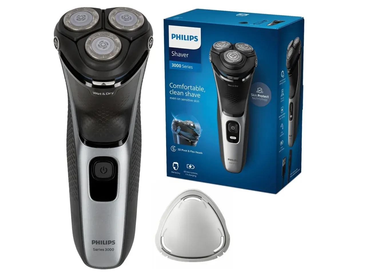 Szukasz idealnej golarki do brody? Philips Series 3000 zapewnia komfortowe i czyste golenie, nawet dla wrażliwej skóry.